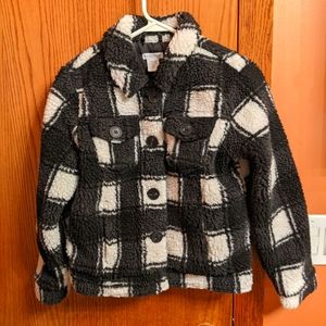 3/$30 Falls Creek Burber Fur Moto Jacket